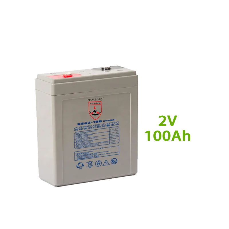 TOP SALE Deep Cycle Solar Gel Battery Agm 2V 100AH Lead Acid Battery Manufacturing Plant energy Storage Battery