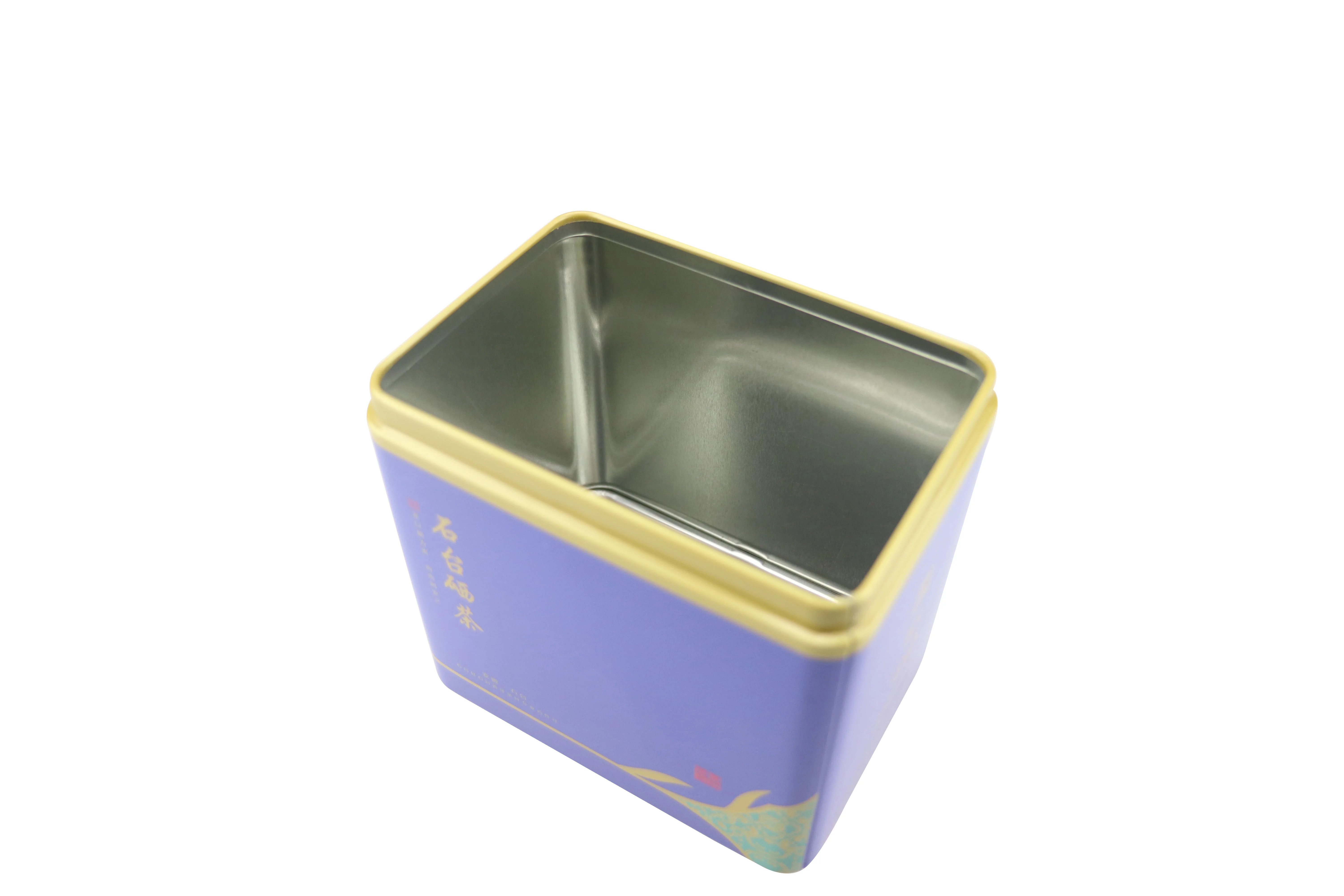 
100g 250g Metal Containers Biscuit Container Cookies Tin Box tea cans 