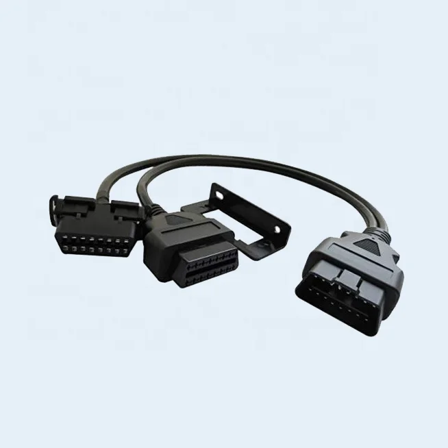 OBD OBD2 OBDII Y сплиттер диагностический Соединительный Кабель-адаптер с