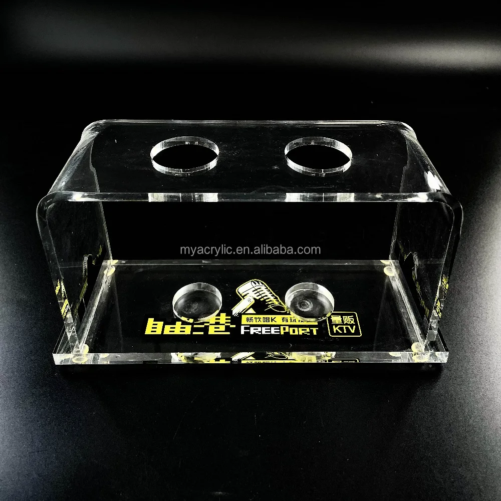 Моя акриловая индивидуальная подставка для микрофона караоке популярный акриловый продукт для вечеринок торговый центр для хранения различных слотов дисплей