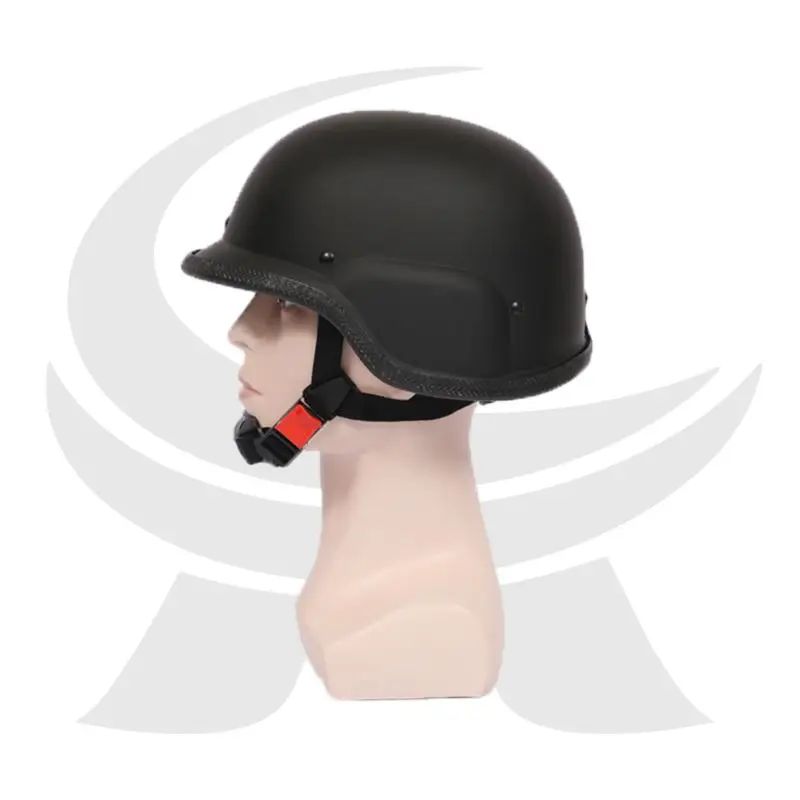 Sturdy armor Safety Uhmwpe Helmet Manufacturer Black ABS Plastic Custom Head Protective Aramid M88 Helmet for Adults