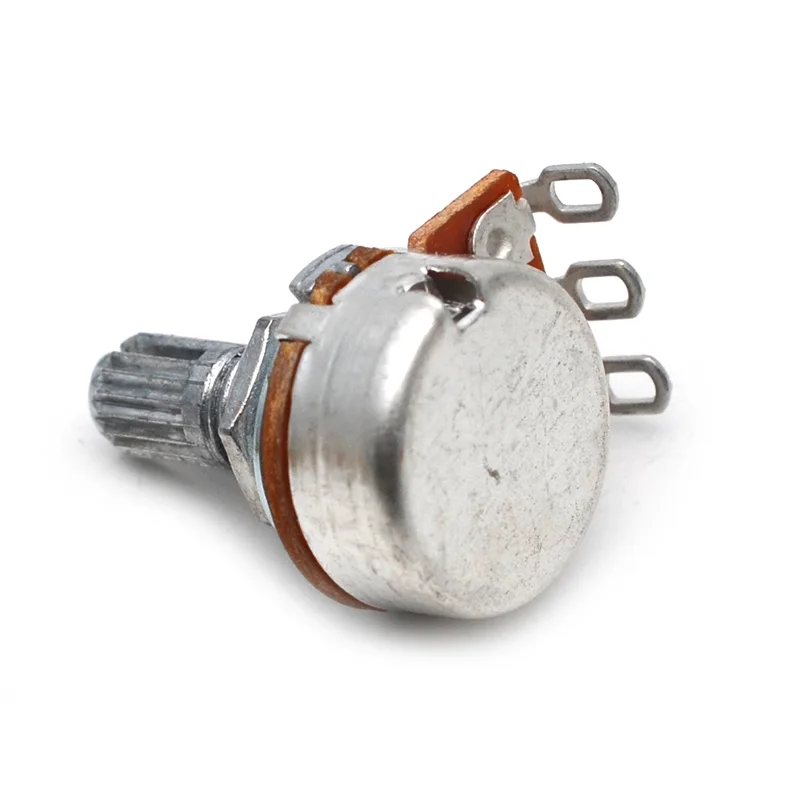 A500k/B500K 15mm ELectric Bass Guitar Volume Tone Pots Audio Tone Switch Potentiometer