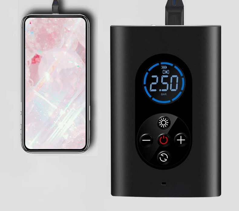 Smart Mini Wireless Multifunction Air Pump For Electric Scooter Tire Car Wheel Bike Motor Accessory