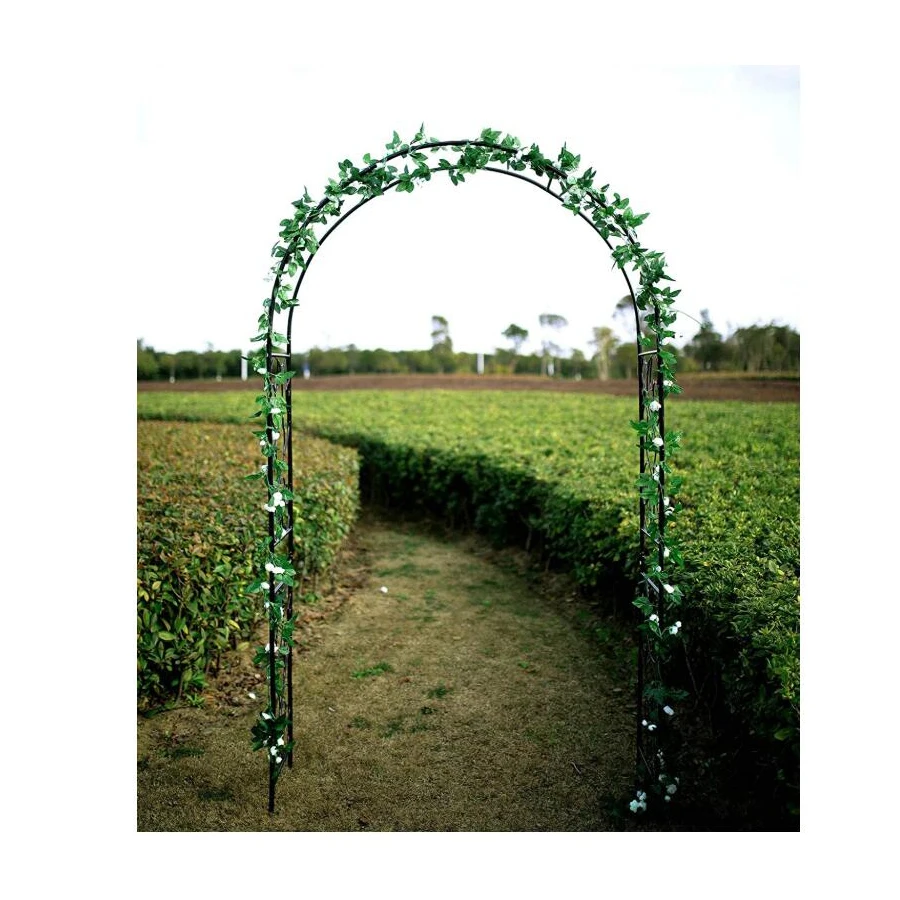 Floral Decor Grid Round, Garden Arch Metal wedding flower arch