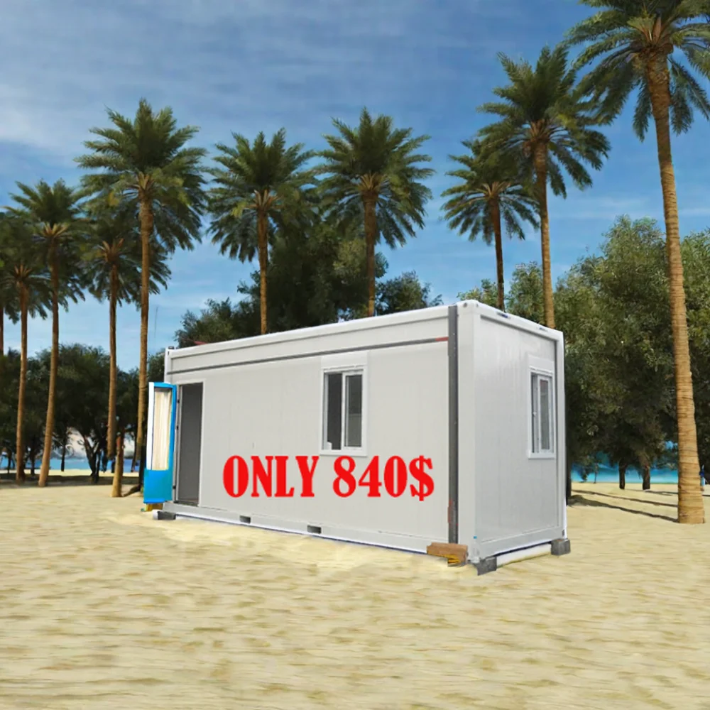 UPS Detachable Small Flat pack modular container house tiny homes prefabricated 20ft houses container