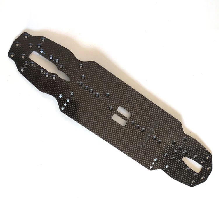 CNC Cutting Carbon Fibre Sheet for RC Car Chassis