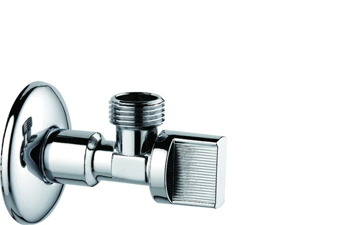 
High Qualitysquare Chrome polish Ceramic angle valve 