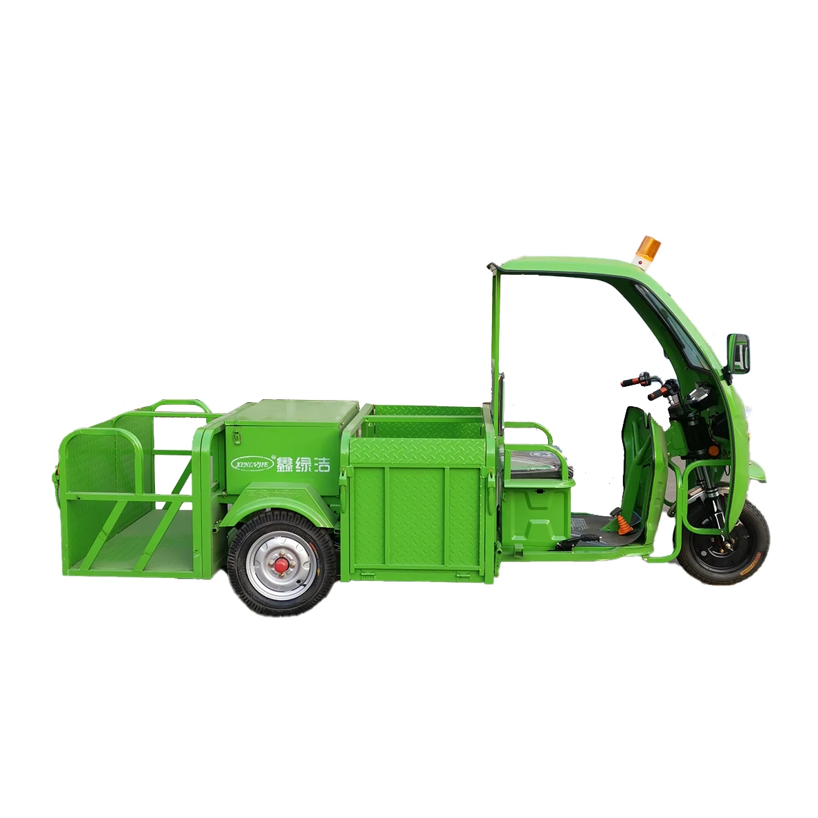240L Trash can transportation Electric Tricycle Transportable up to 4 pieces