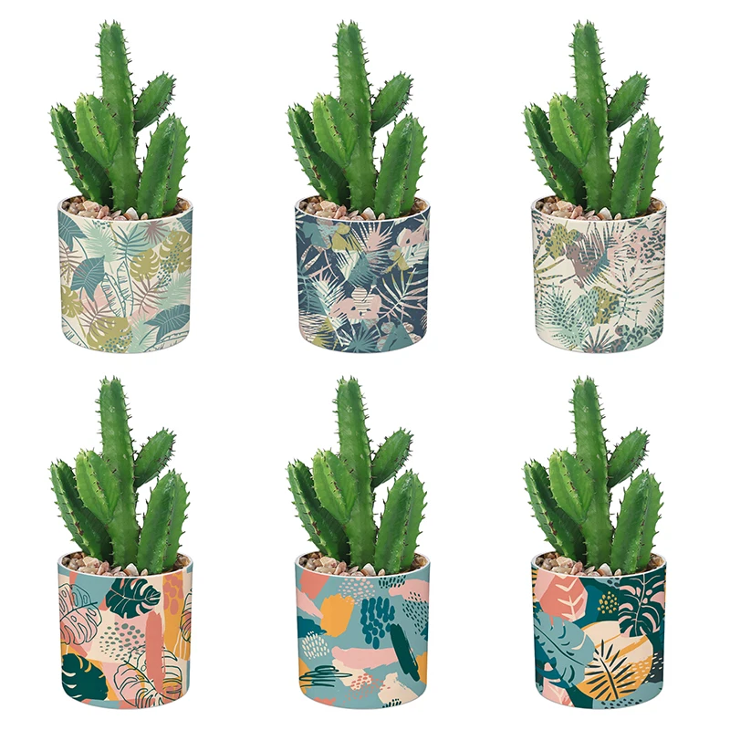 Yicai Personalized Flower Pots Bridesmaid Proposal Gifts Party Decor Custom Name Tag Wedding Favors