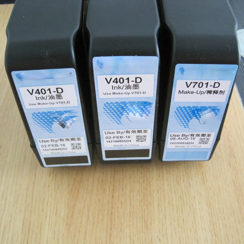 original solvent ink videoojet v401-d ink solvent
