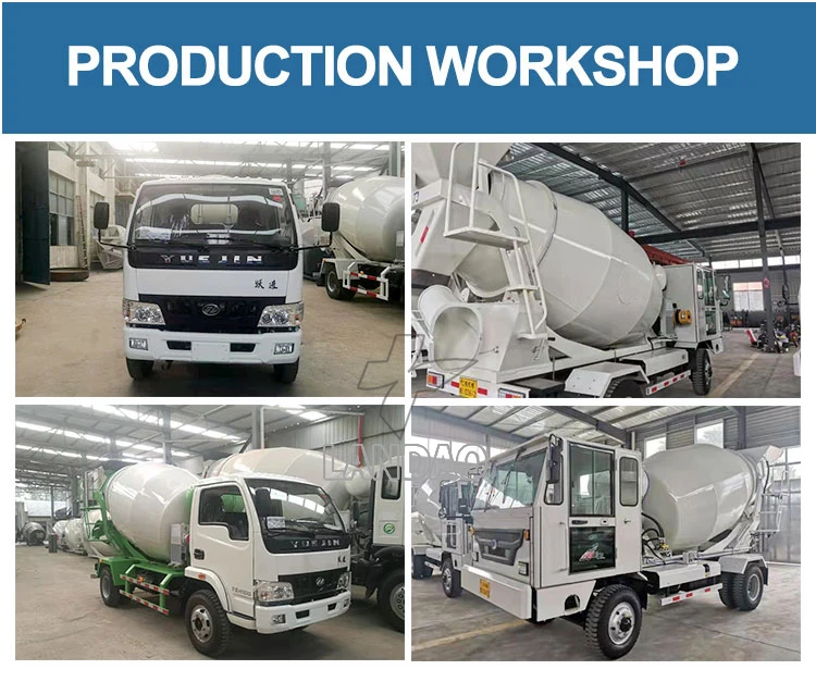 Hot Sale Mobile Tricycle Transit Beton Mini Truck Concrete Mixer