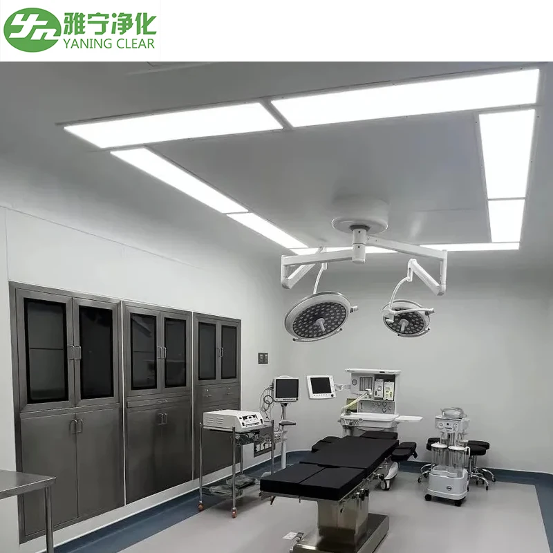 Medical Modular OT Room Panel ISO Clean Room Classification Wall For Operation Theatre hospital Operating Room Panel