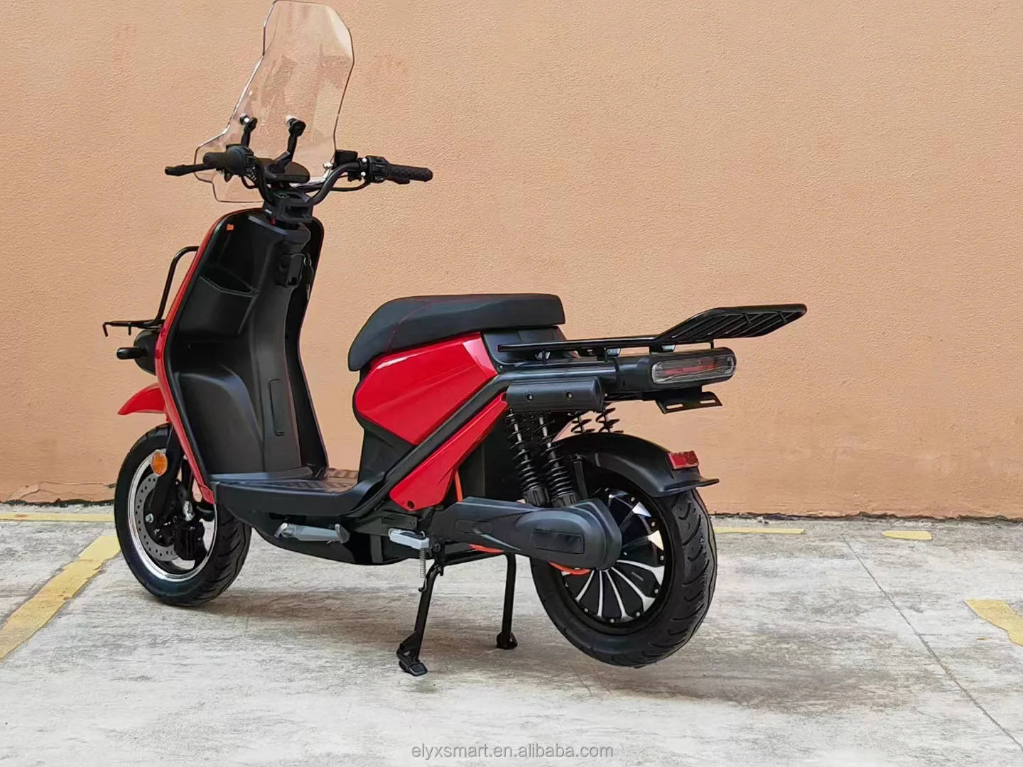 August 60V 30Ah Fast and Safe Long Range High Quality Brushless Motor Electric Motorcycle Scooters with Lithium Battery