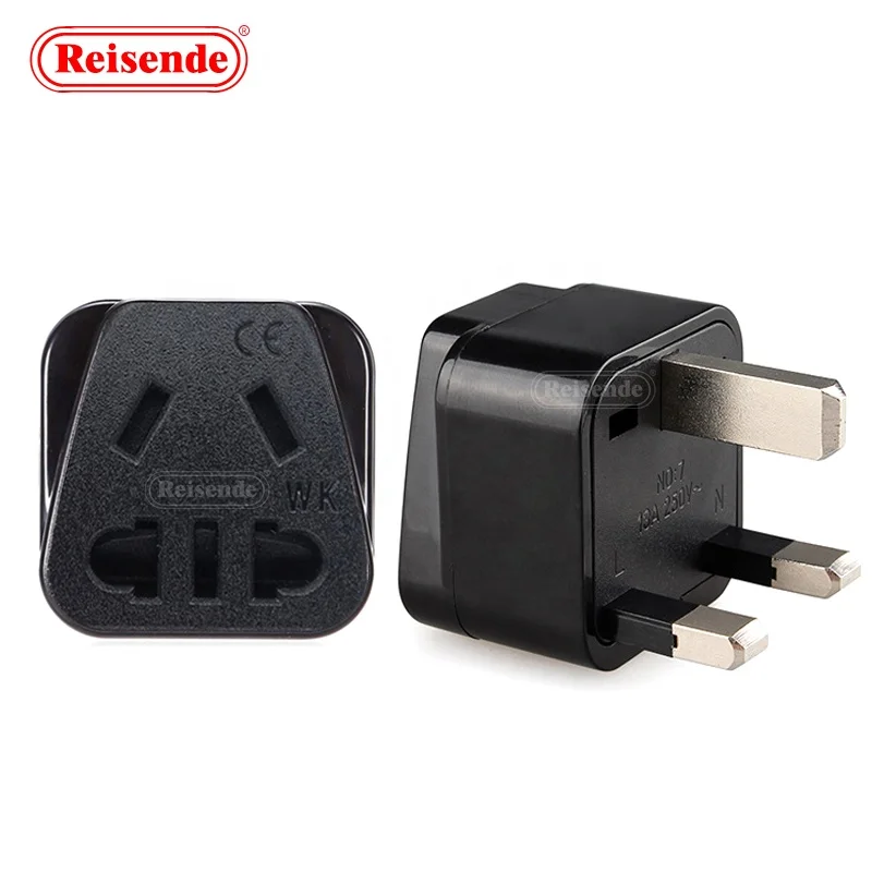 UK travel adapter Universal to England conversion plug 10A Multifunction EU US AU to Type G converter