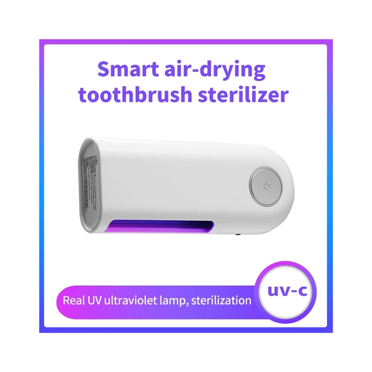 Factory Direct Sale Cheap Price Uv Disinfection Toothbrush Holder Toothbrush Disinfector And Dispenser