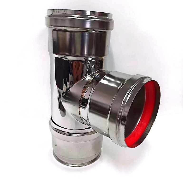 Hot Selling 80mm 150mm Pellet Stove Chimney Flue Pipe Venting Kits