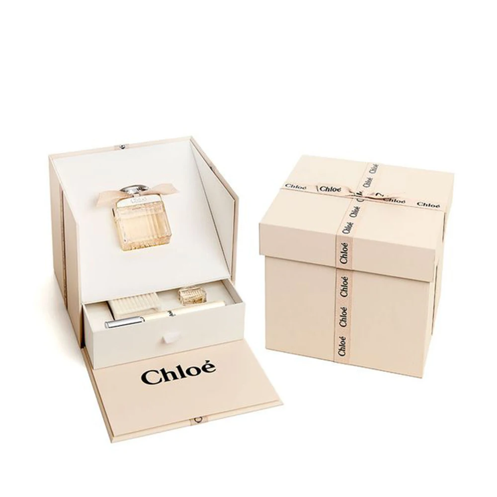 Brivote 2022 Luxury orange perfume 60ml bottles box empty eau de parfum packaging box custom logo
