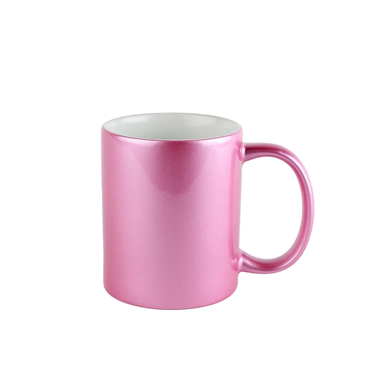 Кружка QUAFF на заказ, 11 унций, блестящая керамическая кружка золотого цвета на заказ, кружка с сублимационной печатью