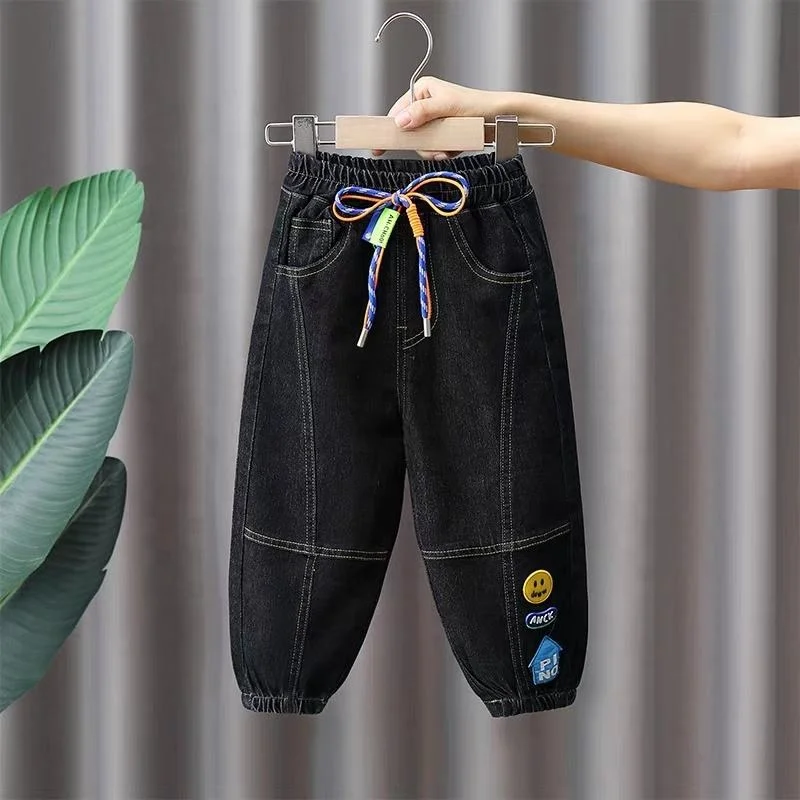 5-15 Year Child Clothing Fashion Baggy Denim Kids Boy Pants Trsousers Kids Boy Jean For Boys Children