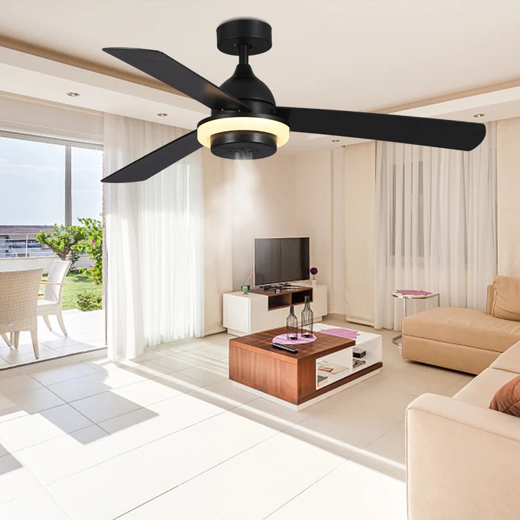 Factory Wholesale Indoor Lighting Ceiling Fan Light Restaurant Spray Remote Control Ceiling Fan With Lamp