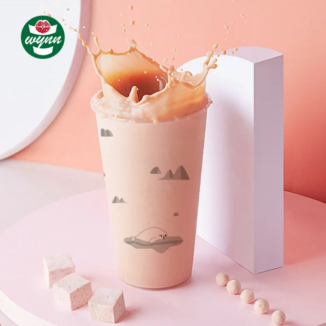 Customized disposable injection molding plastic cups with lid China Factory logo printable cup