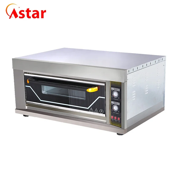 Astar Industrial Oven Manufacturer Commercial Used Black Glass Door 3 Deck 6 Trays Electric Baking Oven Machine