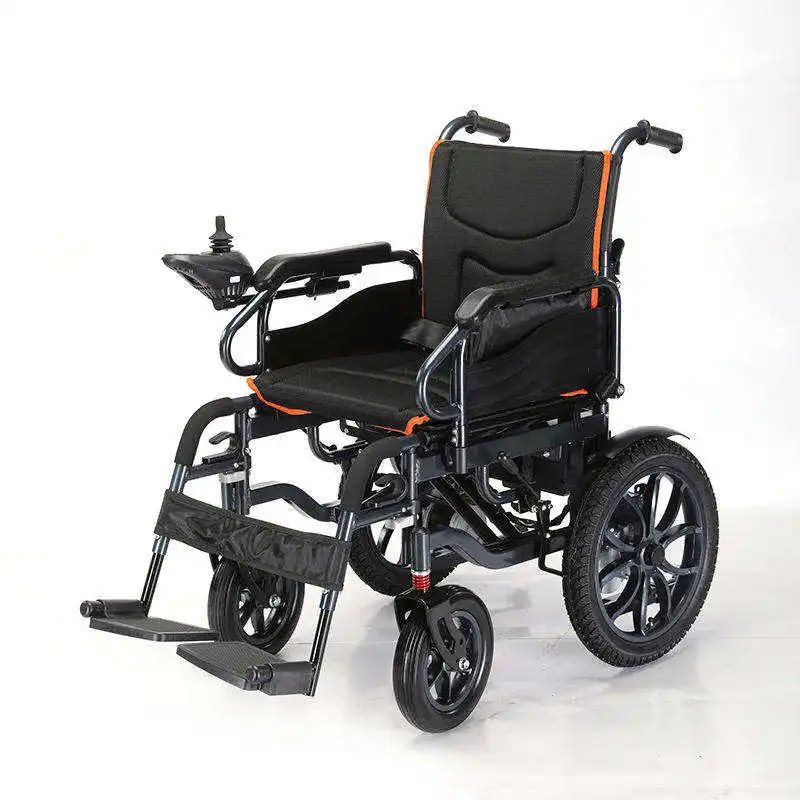 Factory Hot Sell Electric Power Wheelchair Foldable Smart Wheelchair Accessories For The Disabled