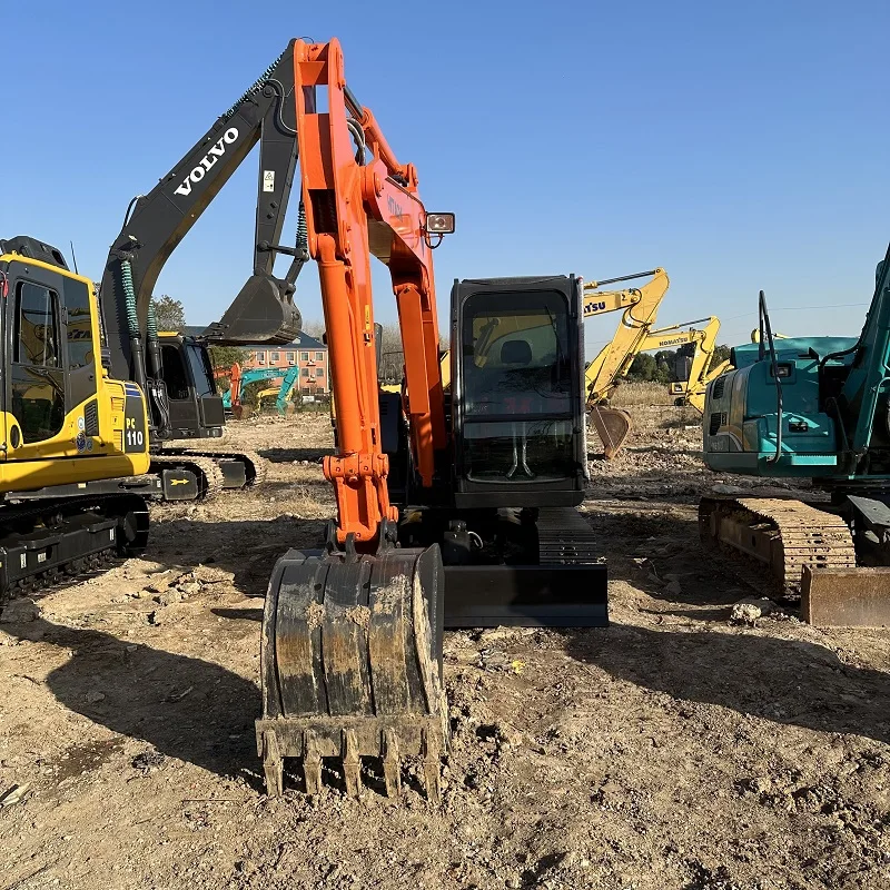 6-тонный мини-гидравлический экскаватор Hitachi zx60 б/у распродажа