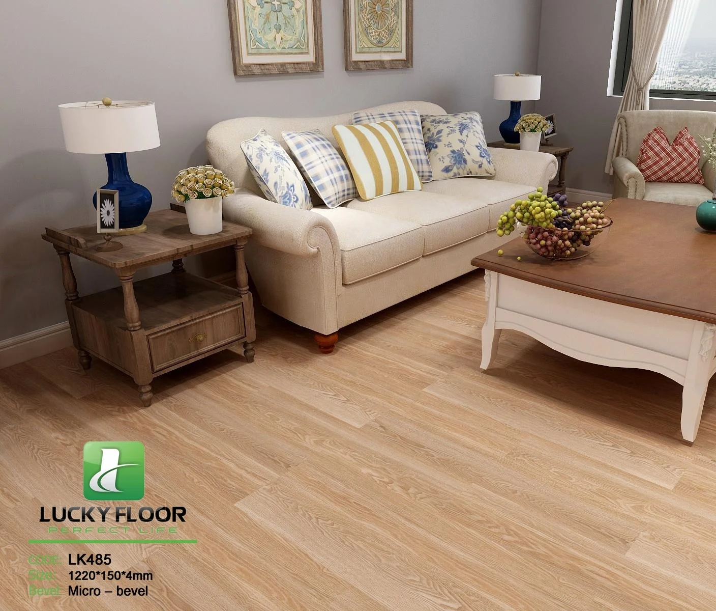 VIETNAM SPC FLOORING 4MM/5MM/6MM