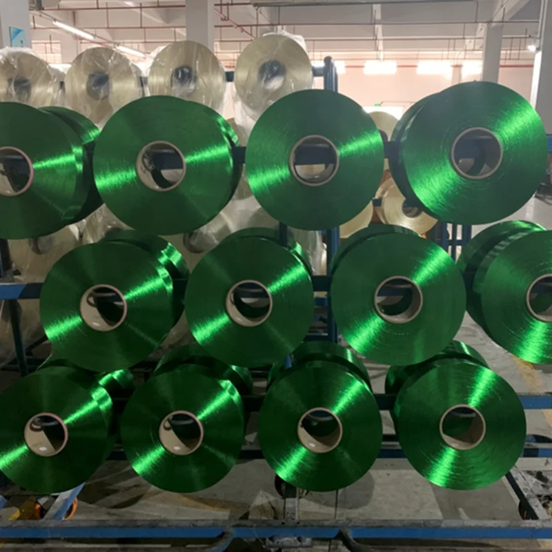 Hilado De Poliester SIM 250 dtex 48 Filamentos POY Filamento O Fibra Continua