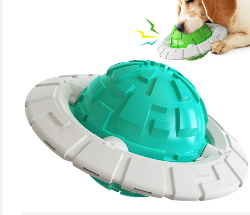 Toy interactive flying molar ball for dog voice wholesale pet fun playing toy