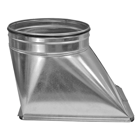 HVAC system air duct joint round to sqaure adaptor duct transaction