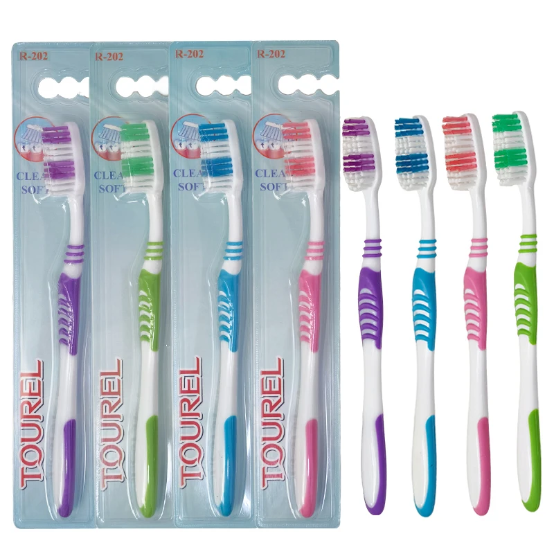 Wholesale Personalized OEM Private Label Cheap Ultra Soft Bristle Plastic Toothbrush Manufacturers For Adults