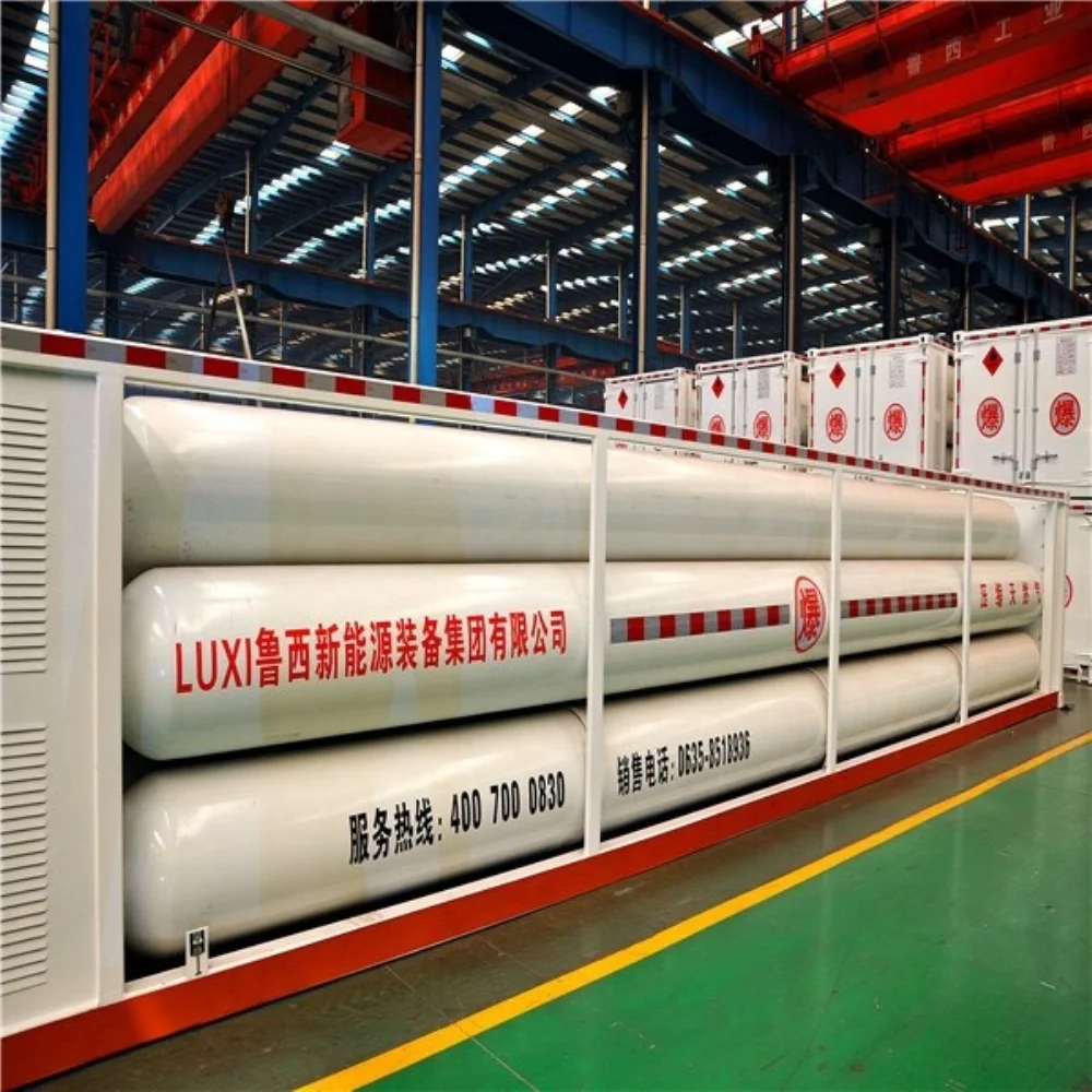 40FT ISO Standard CNG Container - 9 Tubes