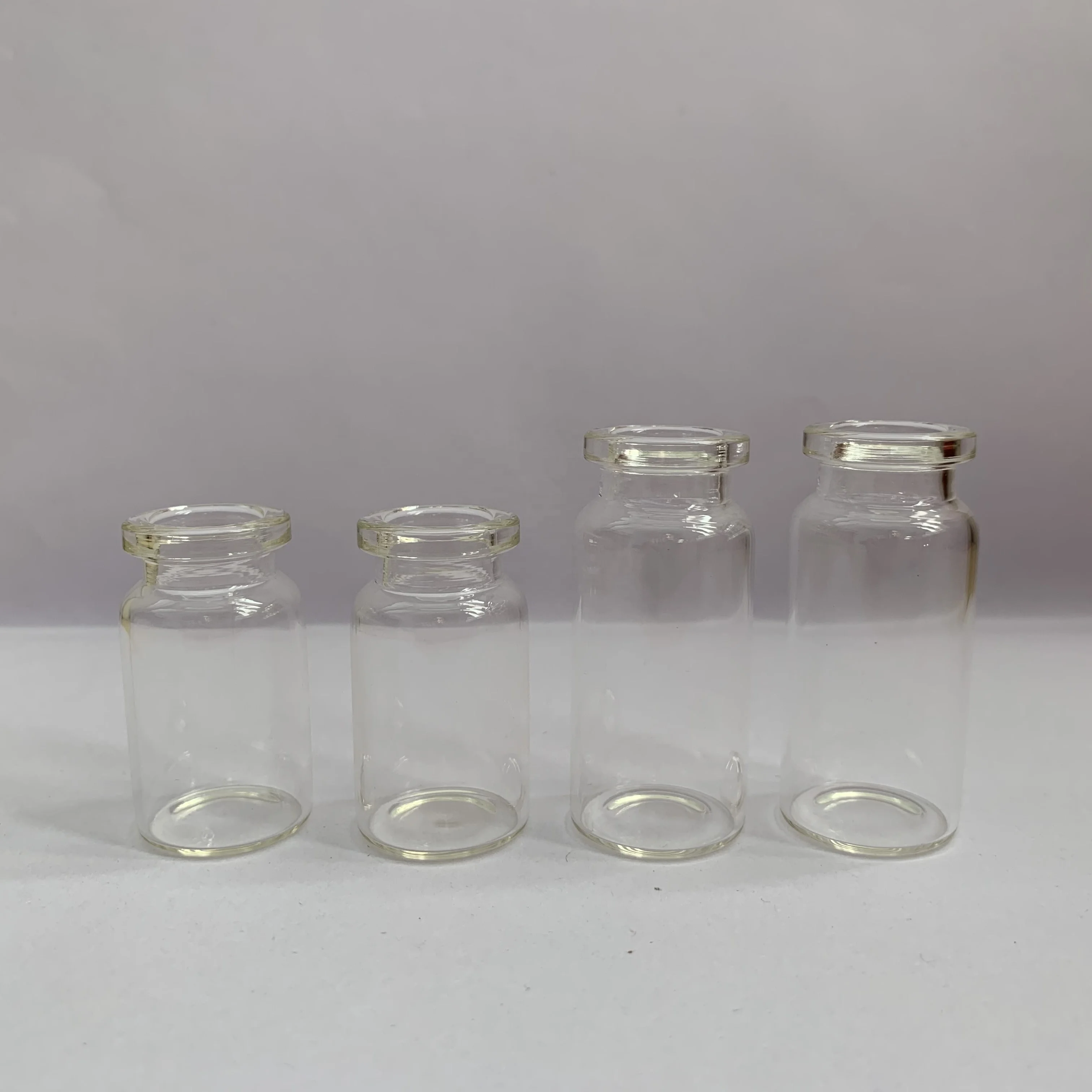 2ml 3ml 5ml 7ml 10ml 20ml 30ml amber tubular borosilicate glass vials
