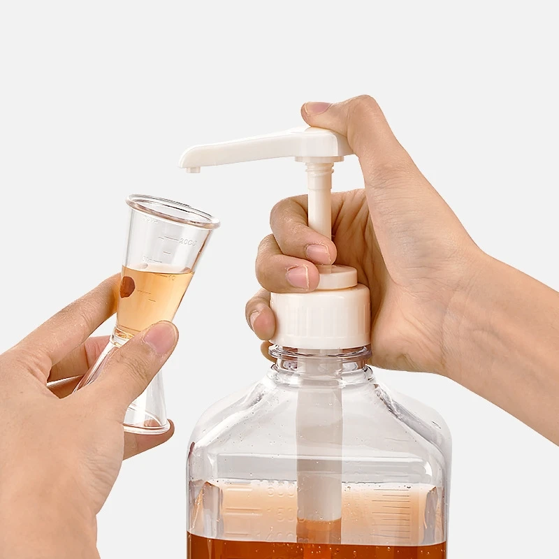 10cc 8cc 5cc 1600ml Syrup bottle pump sauce pump food grade plastic syrup dispenser pump