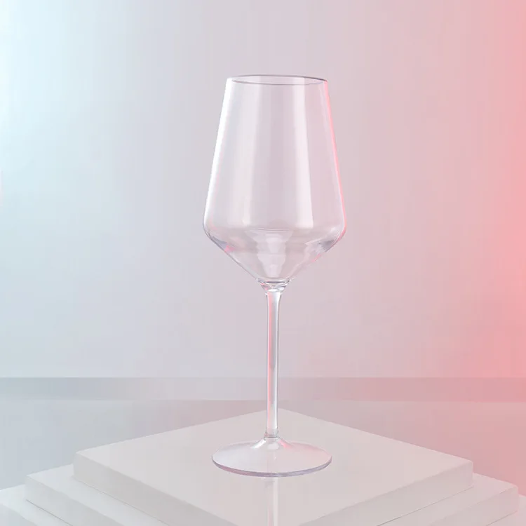 Wholesale PETG Plastic Red Wine Glass Goblet for Party