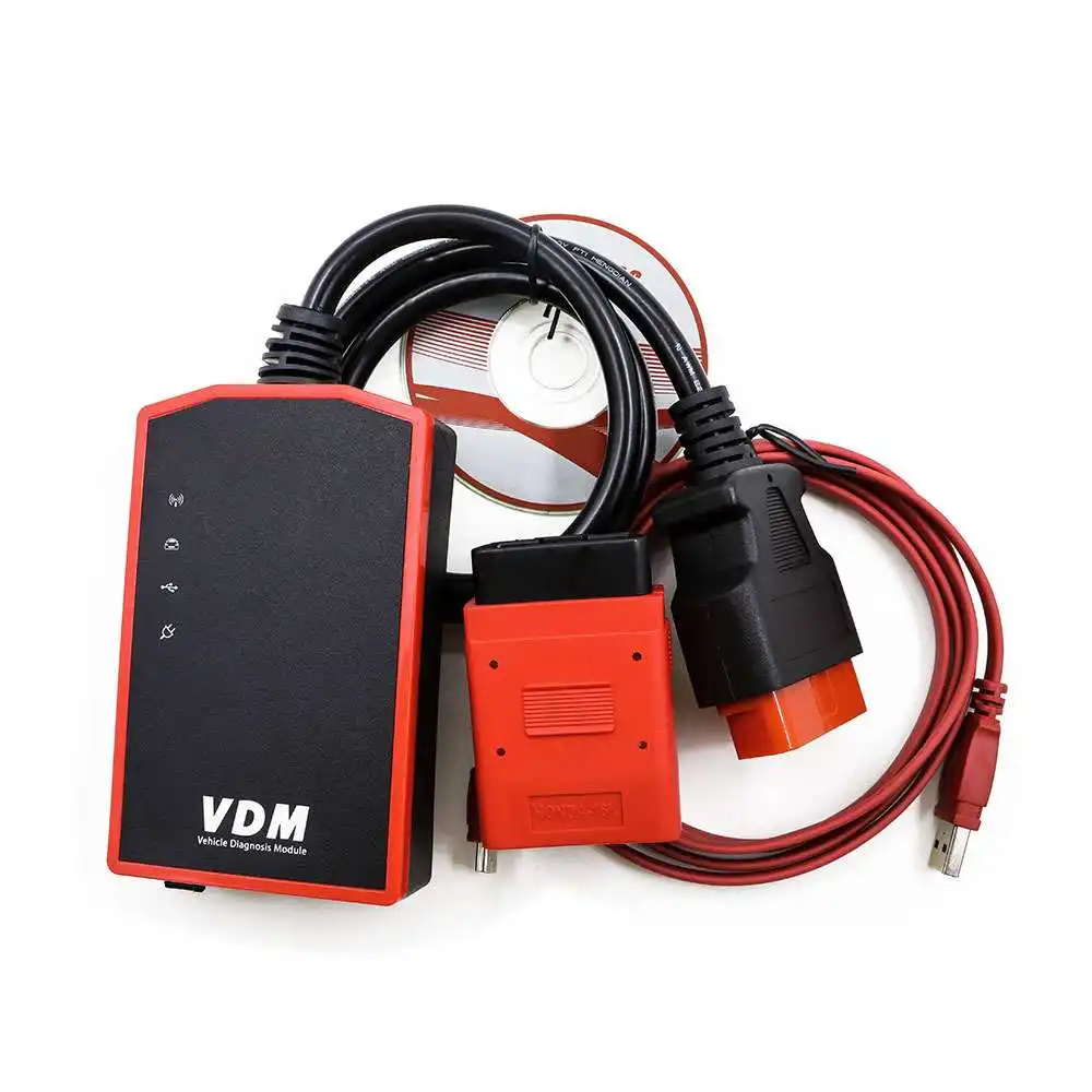 Автомобильный сканер UCANDAS VDM2 VDM II V5.2 WIFI для телефонов и планшетов Android с поддержкой нескольких языков
