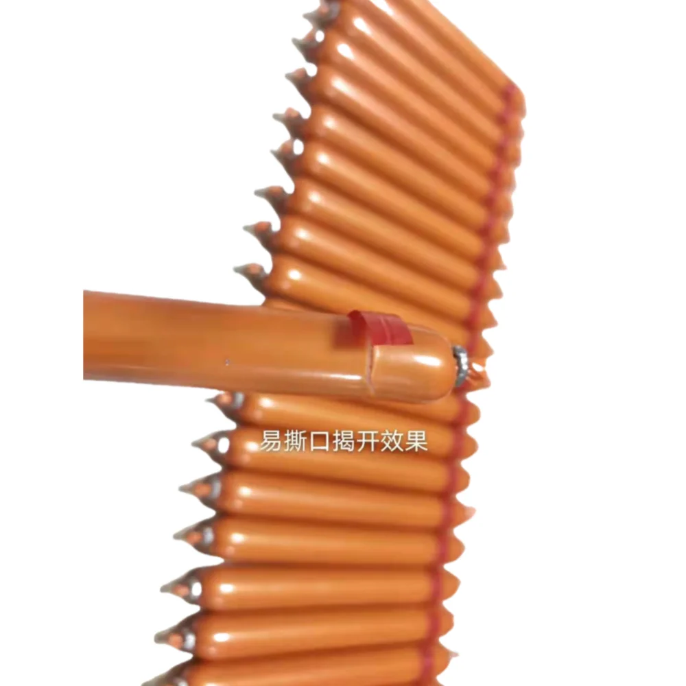 Customized Printed High Barrier  Easy Peel  PVDC Roll Film Sausage Casing Film Pork Beef Chicken Fish Sausage