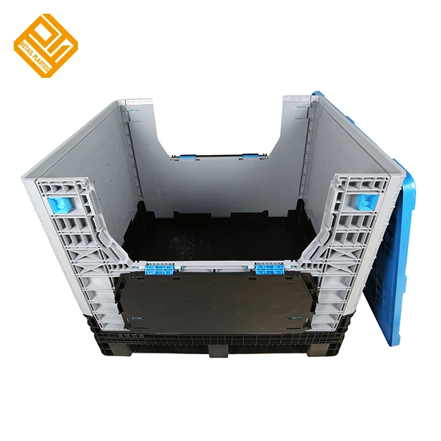 Пластиковый HDPE PP складной контейнер для хранения больших объемов контейнеров оборудование коробка