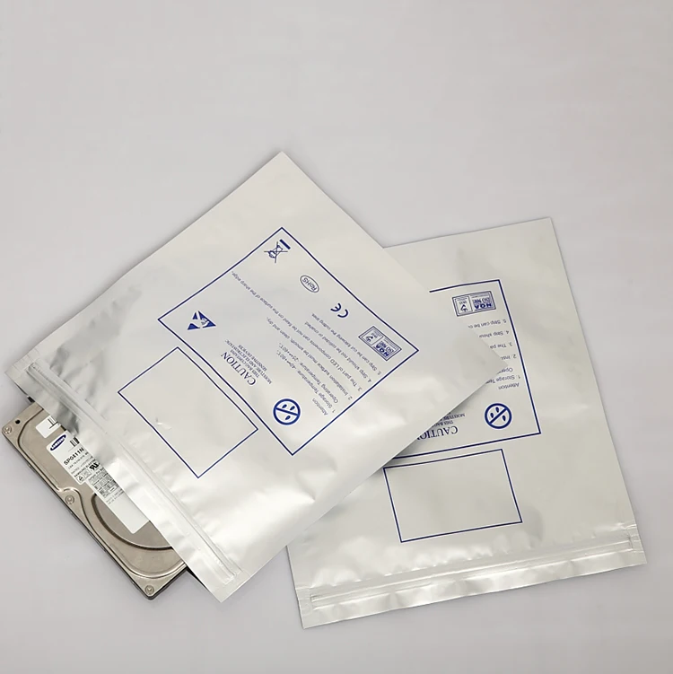 Esd Metallic Bag Packaging Antistatic Aluminum Bags