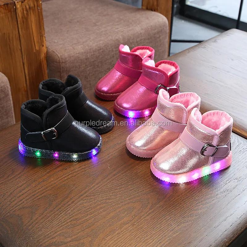 
Rubber Kids Boots Winter Thermal Snow Boots Wholesale 