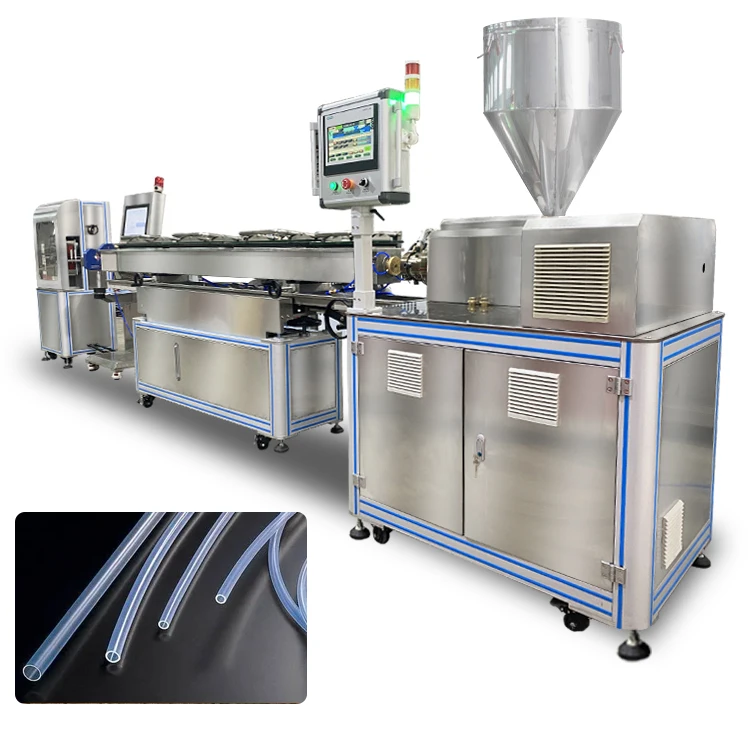 PFA FEP Tube Making Machinery Fluorine Hose Extruder