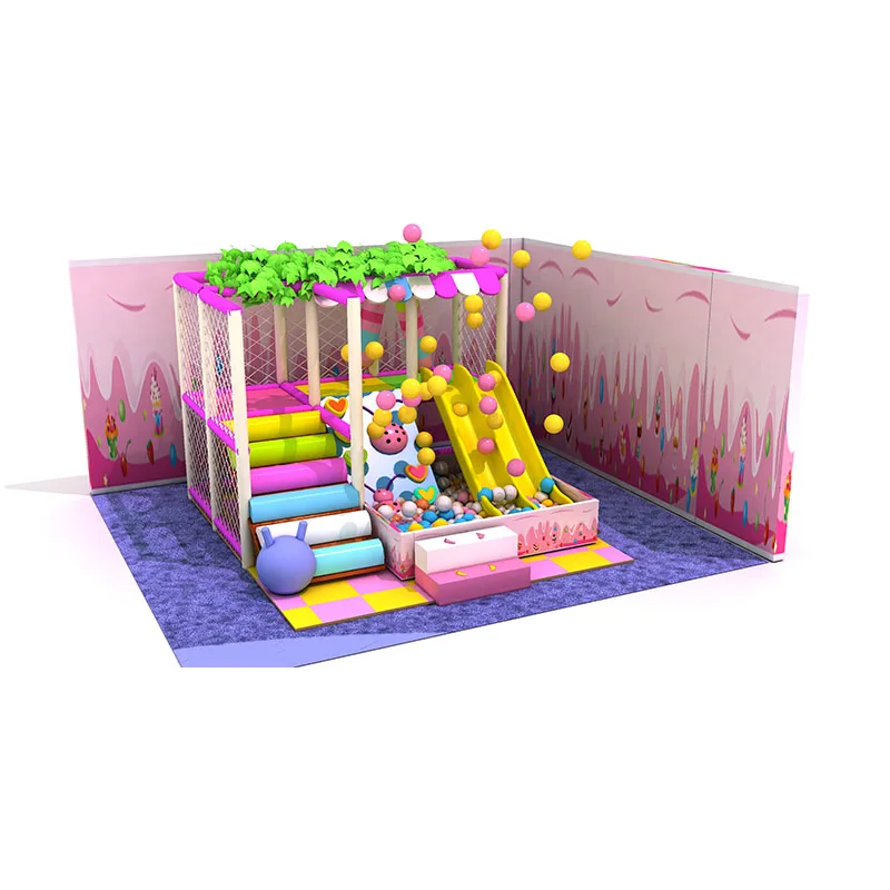 BAIQI Custom Indoor Playground Equipment for Kids Soft Play Theme Park Design