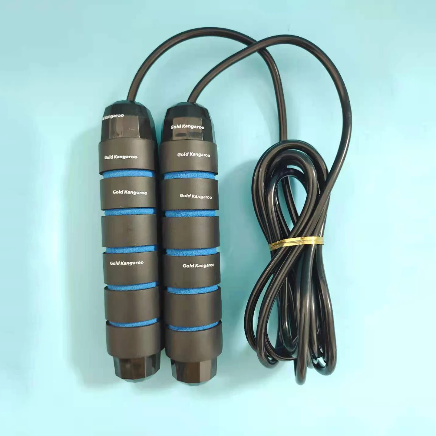 2021 GOLD KANGAROO Top Fashion Hot Selling PVC Jump Ropes Custom Logo Rush Skipping Rope