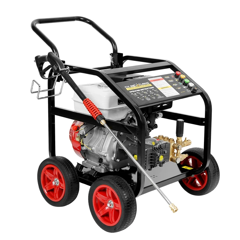 250 bar EPA certified American hydro 4000psi electric starting gasoline high pressure cleaners