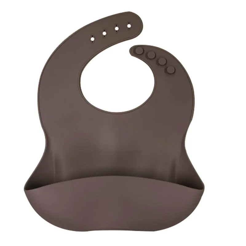 
Multicolor soft silicone waterproof Blank Baby Bibs Manufacturer Fashionable Adjustable Feeding Tools Toddlers Bibs 