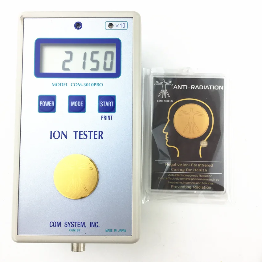 Mobile Phone Anti Radiation Sticker Custom 24k Gold Foil Sticker Round Quantum Shield box package 5G Wifi Blocker