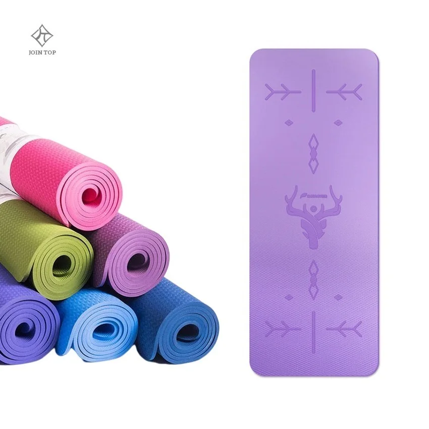 jointop Factory wholesale price promotion custom exercise pilates eva yoga mat