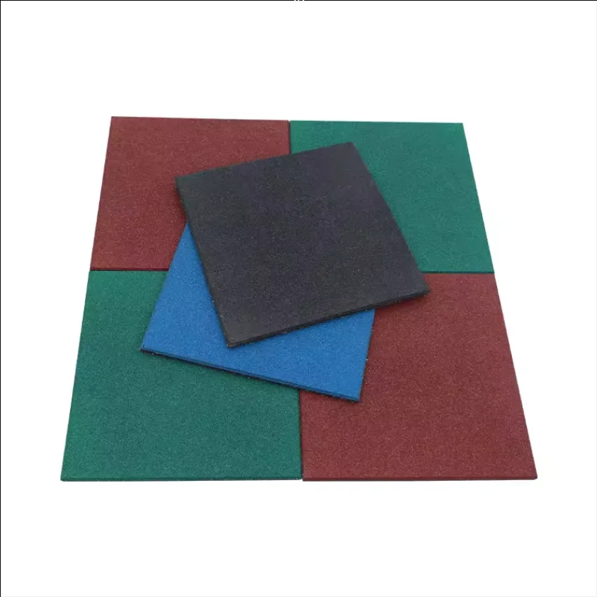 Factory Price High Quality Outdoor Playground Gym Rubber Flooring Mat Tile